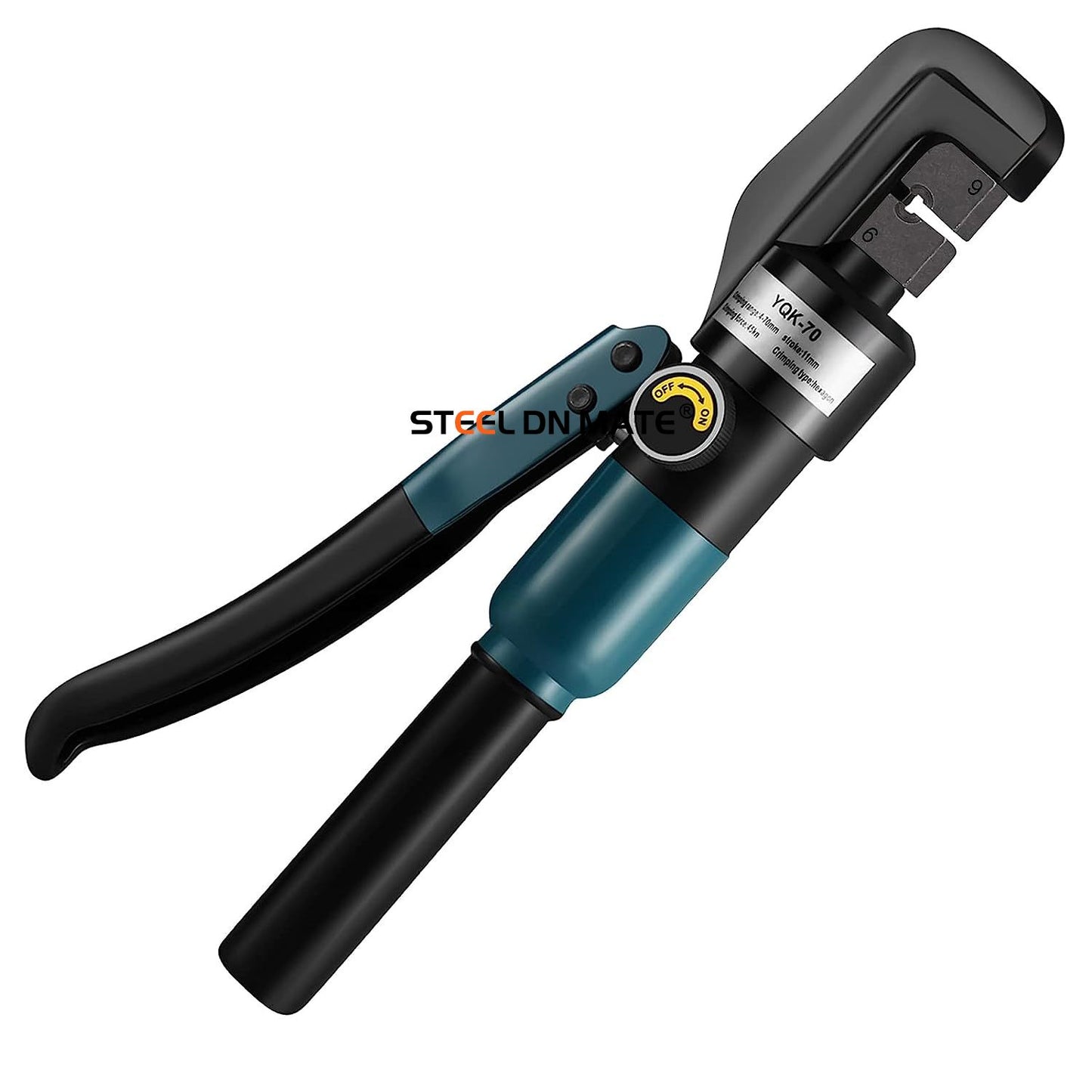 Steel DN Mate Upgrade Hydraulic Crimping Tool/Hydraulic Crimper with 9 Dies for Stainless Steel Cable Railing System, Cable Railing Hardware Hydraulic Crimping Tool DC03