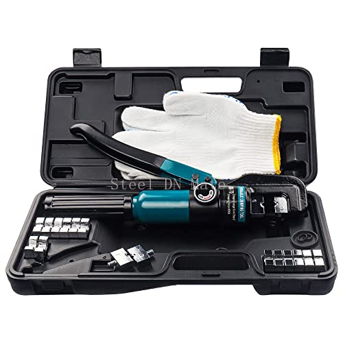 Steel DN Mate 100 Packs T316 Stainless Steel Right&Left Handed Thread Swage Lag Screws 220 Feet T316 1/8 Stainless Steel Aircraft Wire Rope with Cutter Hydraulic Crimping Tool/Hydraulic Crimper