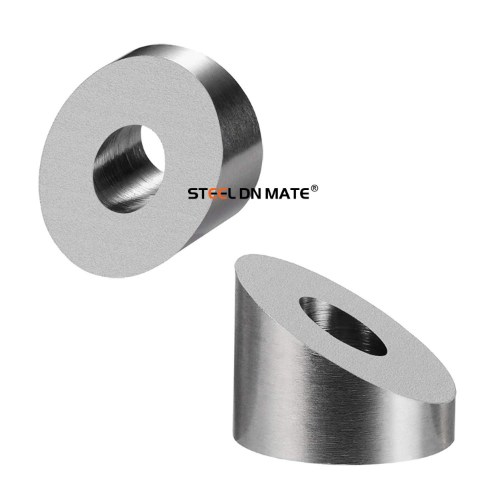 Steel DN Mate 30 Degree Angle Beveled Washer for 3/8" Cable Railing Kit/Hardware, T316 Stainless Steel Marine Grade Wood/Metal/Aluminum Posts, DIY Balustrade 30 PCS DX10